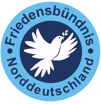 Logo rund helblau hintergund